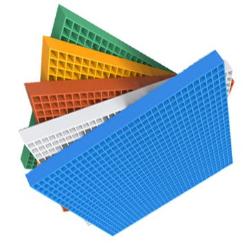 Customized Fiberglass Grating Drain Covers for Heavy Duty Construction