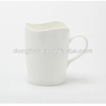 China hot design white sublimation porcelain mugs