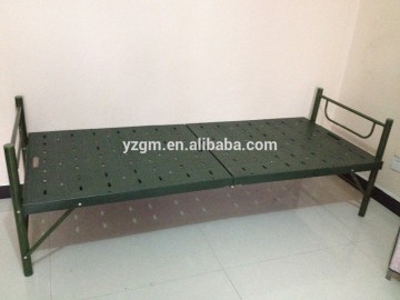 2015 new item camping plastic folding bed