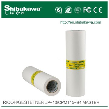 Speed duplicator gestetner master roll JP-10/CPMT15 for JP1050/1045/1055 /5000/5200 machine