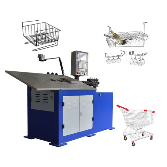 CNC Spring Coiling Machine: 2D/3D Multi-Function Steel Wire Bending Machine (2-6mm)