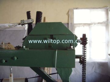 2 Colors Weft Automatic Shuttleless Lower Speed Flexible Rapier Loom With Tappet Machinery