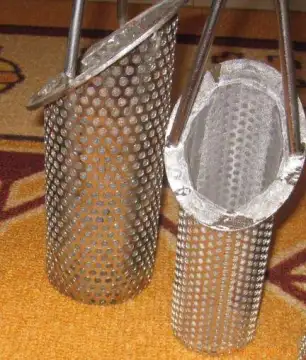 Trapezoid shaped filter tube to make fitler equipment