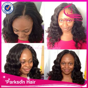 Fashion brazilian human hair brazilian virgin hair full lace wig