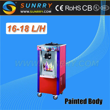 Commercial new style soft ice cream machine for sale