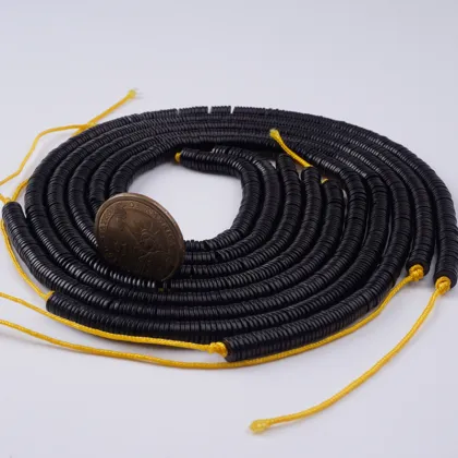 6*1 MM real coco beads for sale