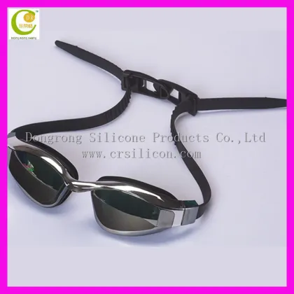 Enviromental Safety Silicone Myopia Best Choice Swimming Goggles Tempered Glass