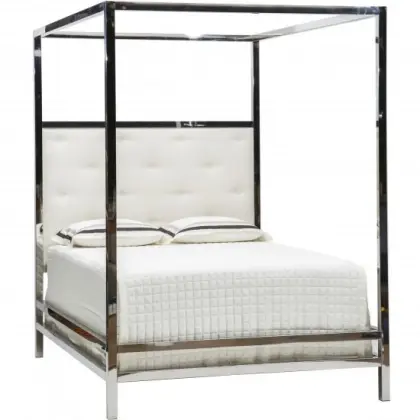 Stainless Steel Canopy Bed - Fashionable Bedding Solutions