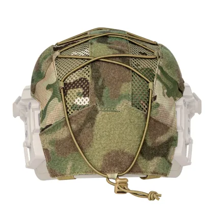 TOPTACPRO Camouflage Tactical Hunting Gear: Customizable Helmet Cover for Team Wendy Helmets