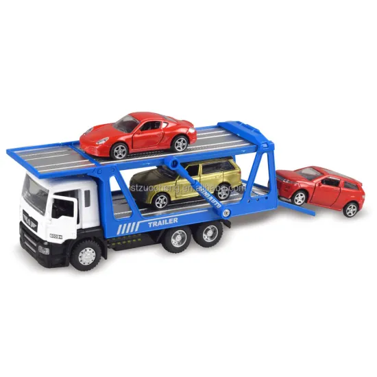 1:50 Scale Diecast Alloy Toy Truck with Light Music and Cars