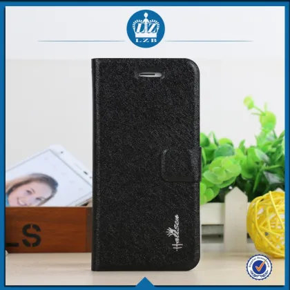 LZB Silk Grain Series Smart Leather Case Cover For ASUS Zenfone 4