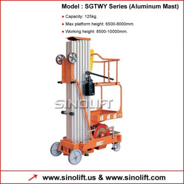 SGTWY Series Aluminum Mast Aerial Work Platform