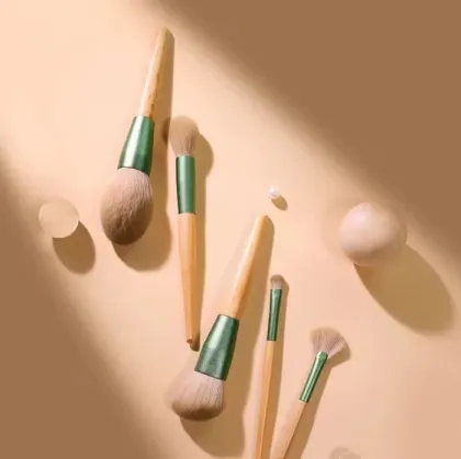Makeup Brushes Using Step
