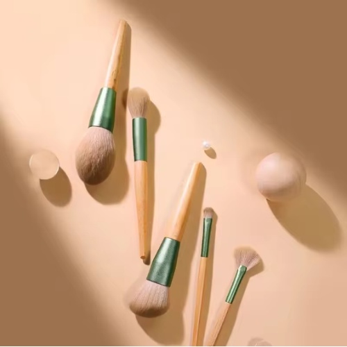 Makeup Brushes Using Step