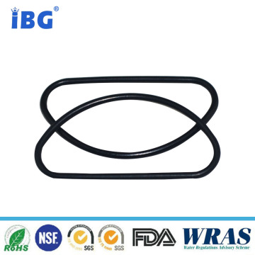 black nbr70 custom rubber D ring