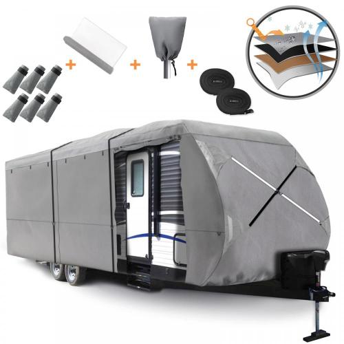 4-Ply Top Panel Travel Trailer Cover- Ripstop Waterproof