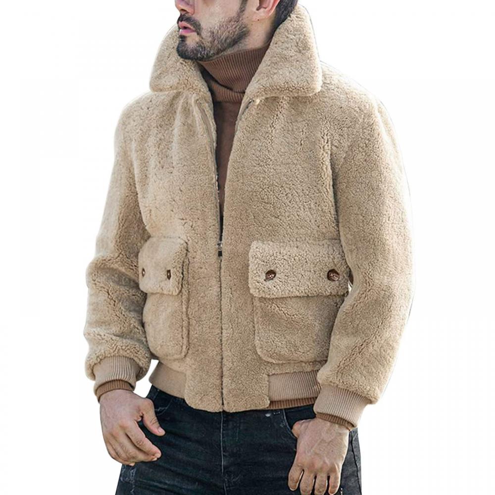 Vestes de manteau d'automne et d'hiver pour hommes grande taille