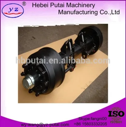 16T Semi Trailer axle parts | BPW FUWA SAF | German truck axle