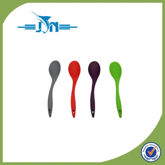 Plastic unique colorful nylon kitchen utensil set