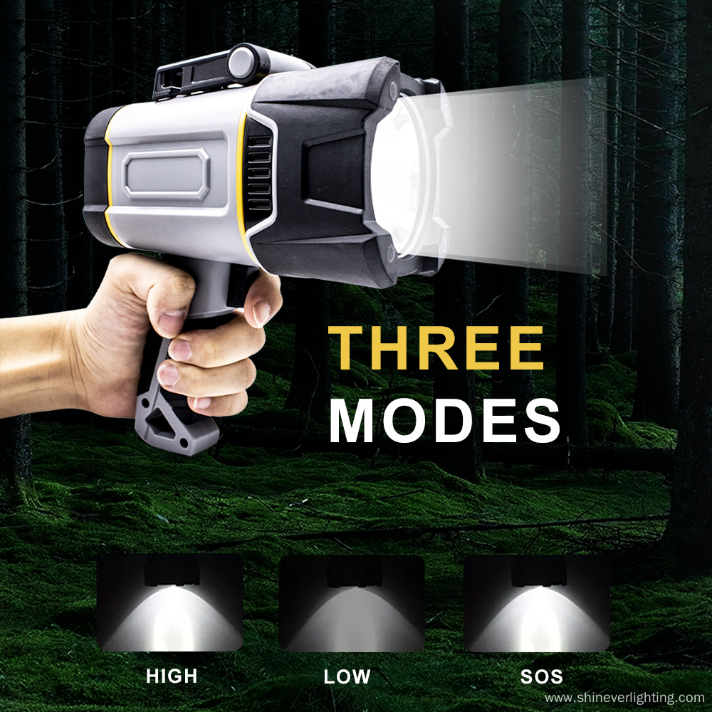 Multifunctional Mini Led Handheld Hunting Searchlight