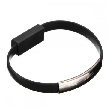 2019 Nieuwste mode kleurrijke armband draagbare mobiele telefoon snellader Micro armband USB-kabel