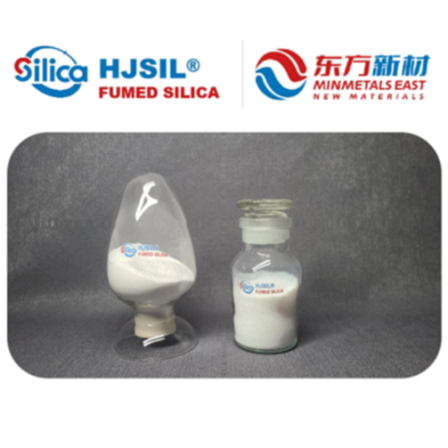 Hydrophobic fumed silica in adhesives