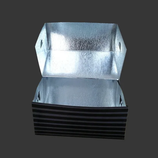 Aluminium foil take away food paper lunch box