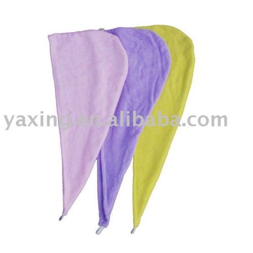 microfiber turban with button