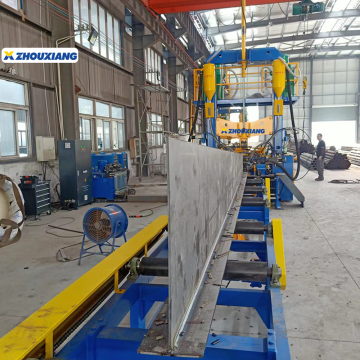 H Beam Steel Structure Welding Straight Production Line