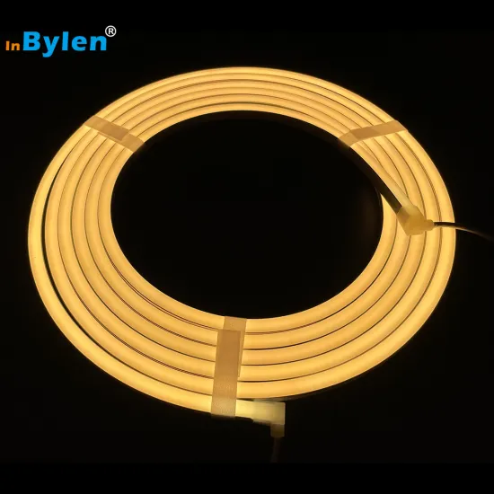 Customizable Inbylen 10x10mm Side Bend Flex Neon LED Strip DC24V IP67 Waterproof