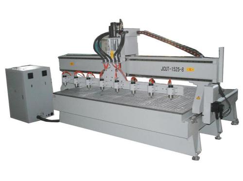 Wood cnc router with 8 head JCUT-1525-8