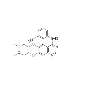 Ácido clorhídrico inhibidor selectivo EGFR Erlotinib CAS 183319-69-9