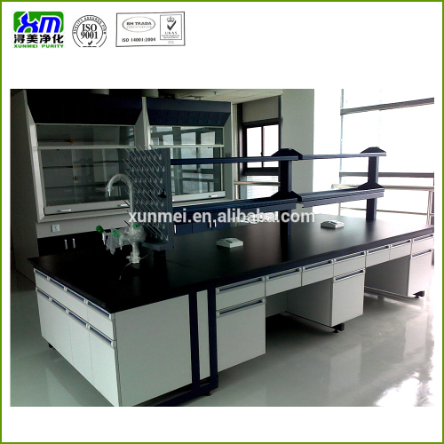Lab Table With Sink Laboratory Island Bench Lab Furniture, High Quality