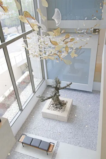 Modern elegant beautiful glass led chandelier gold