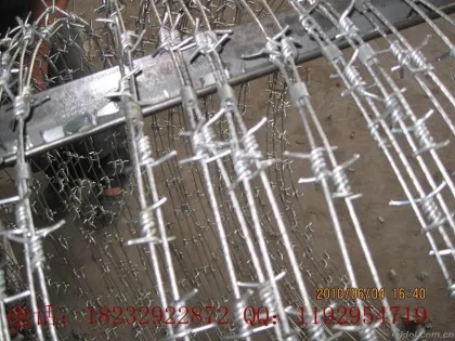 Low price anti-theft barbed wire mesh
