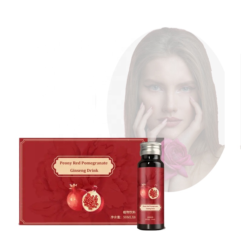 Nourishing Peony Red Pomegranate Ginseng Women Iron Drink