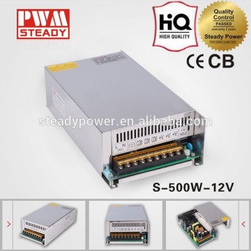 switching power transformer S-500-12 220v 12v 24v transformer 500w