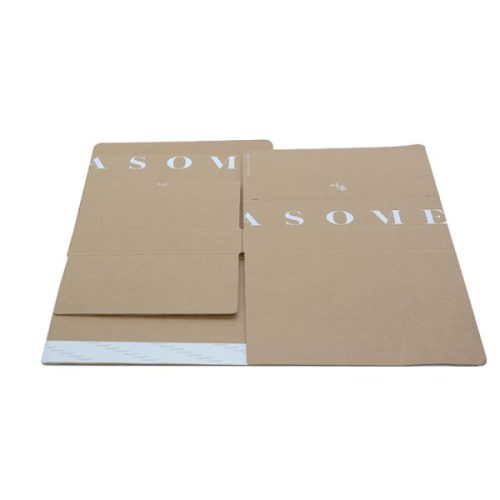 Recyclable Customizable Box with Strip Tear Zipper