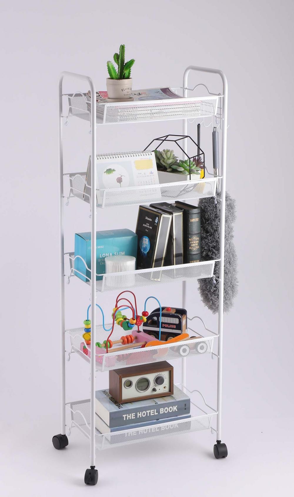 5 Tier Utility Cart Storage Organizer 1 Jpg