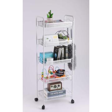 Large Storage Capacity Trolley with Lockable Wheels