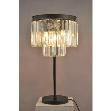 TT20538-6ADA 1920S ODEON glass fringe table lamp