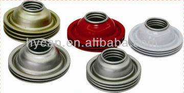 cone dome for aerosol tin can manufacture