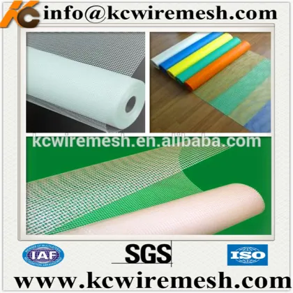 Heat insulation fiberglass mosquito screen mesh .