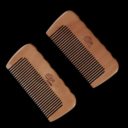Wood Beard Care and Mustache Comb for Men