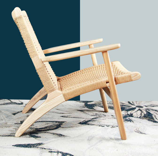 Accent Rope Leisure Wood Chair