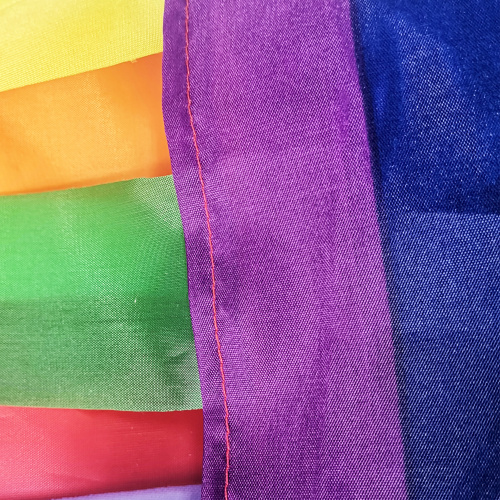 Anpassad utskrift Windsock Rainbow