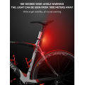 Smart Rechargeable Waterproof Safety Warning Bike Rear Lights Turn Signals LED Tail Light