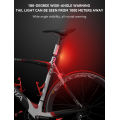 Smart Rechargeable Waterproof Usalama Onyo baiskeli Taillight bora baiskeli nyuma mwanga kugeuza ishara iliongoza taa ya mkia