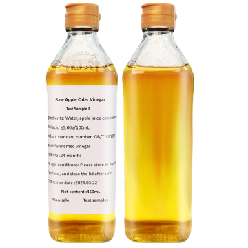 Haitian Fruit Vinegar Seasoning - 450ml Glass Packaged Apple Cider Vinegar