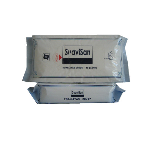 Lingettes humides douces et soyeuses pour adultes